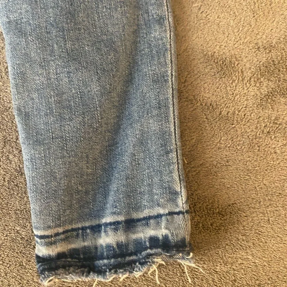 GAP super Skinny Ankle Jeans/Jeggings Sequin Stars size 7 girls *slim*